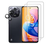 Rojeuinn pour TCL 60 R 5G Verre Trempé, 2 pièce Verre Trempé Protection écran+ 3 pièce protections de caméra arrière, [sans bulles] [résistant aux rayures] [ultra-durable] [dureté 9H]