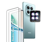 Rojeuinn pour Xiaomi Redmi Note 15 5G / Xiaomi POCO M8 5G Verre Trempé,2 Pièces Protection Écran+ Caméra Arrière Protecteur,[sans Bulles] [Anti-Rayures] [Ultra Résistant] [9H Dureté]