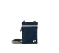 ROKA Chelsea Petit sac à bandoulière pour homme et femme - Plusieurs poches, fermeture éclair épaisse, sangle réglable pour téléphone portable, portefeuille, cartes, midnight, XS