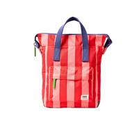 ROKA London Bantry Sac à dos de voyage en toile recyclée avec large ouverture, poche avant zippée et housse pour ordinateur portable - Sac à dos léger pour l'école, le travail - Imprimé cirque
