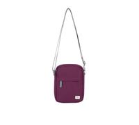 ROKA London Bond Petit sac à bandoulière pour homme et femme - Sac pour téléphone portable avec plusieurs poches et sangle réglable pour portefeuille, cartes et clés - Laque cerise