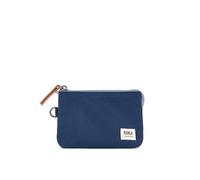 Roka London Carnaby Petite toile recyclée, Bleu vif, Côtés souples
