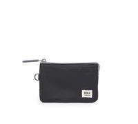 ROKA London Carnaby Ripstop Porte-monnaie en nylon recyclé, Noir , S, Côtés souples