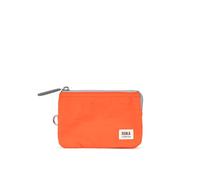 Roka London Carnaby Taslon recyclé (Tangerine) Petit modèle, mandarine, Porte-monnaie et cartes