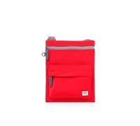 ROKA London Chelsea B Sac à bandoulière pour homme et femme - Plusieurs poches, fermeture éclair épaisse, sangle réglable pour téléphone portable, portefeuille, cartes, nylon recyclé, Huile de piment