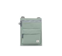 ROKA London Chelsea B Sac à bandoulière pour homme et femme - Plusieurs poches, fermeture éclair épaisse, sangle réglable pour téléphone portable, portefeuille, cartes, nylon recyclé, Frost., s
