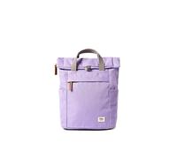 ROKA London Finchley Petit sac à dos léger et résistant à l'eau pour ordinateur portable, sac à dos en toile recyclée durable pour le travail, les voyages et les trajets, Fleur de chardon, S