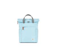 ROKA London Finchley Una pequeña mochila de lona sostenible, Hielo, S