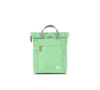 ROKA London Finchley Una pequeña mochila de lona sostenible, Menta, S
