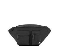 ROKA London Ovale M Sling, Crossbody, Sac banane ou sac bandoulière XL Nylon recyclé, tout noir, 22.5cm x 11cm x 38cm, 9.4L, Bohème