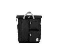 Roka London Waterhouse Recycled Canvas Backpack Noir M