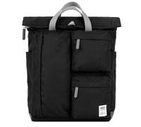 Roka London Waterhouse Recycled Canvas Backpack Noir M