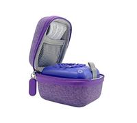 rokeblau Joli étui de Protection pour Bitzee Disney/2024/2023/Animal Domestique numérique, Mini étui de Portable dragonne, Coton, Lin Flanelle, imperméable et résistant aux Chocs (La Couleur Violette)