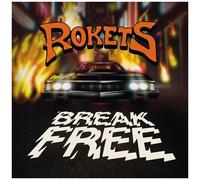 Break Free Orange avec Eclaboussures Noires