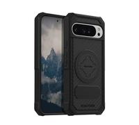 Rokform Coque compatible avec Google Pixel 9 Pro XL, série robuste, coque magnétique avec RokLock, protection testée contre les chutes (noir)