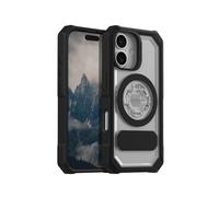 Rokform Coque cristal compatible avec iPhone 16, coque magnétique (transparent)