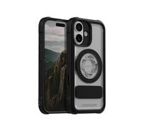 Rokform Coque cristal compatible avec iPhone 17, coque magnétique (transparent)