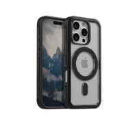 Rokform Coque fine compatible avec iPhone 16 Pro, protection testée contre les chutes (transparent)