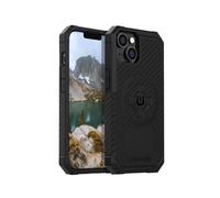 Rokform - Coque pour iPhone 14, série Robuste, Compatible avec Double Aimant Plus MagSafe, équipement de Protection magnétique Apple, Armure testée Contre Les Chutes (Noir)