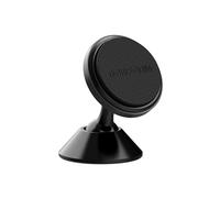 Rokform - Support magnétique universel réglable pour voiture, pivotant à 360 degrés avec ruban adhésif VHB 3M, support de téléphone portable, support de téléphone en aluminium pour tableau de bord pour camion, voiture et van (Noir)