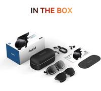 Rokid Max 2 AR Lunettes Écran micro OLED 215", myopie réglable (0-600D) Compatible avec Android et PC/ROG/Steam black