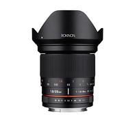 ROKINON 20-20 mm f/1.8-22 Fixe Prime 20 mm Objectif Grand Angle pour Canon EF, Noir (Rk20 m-c)