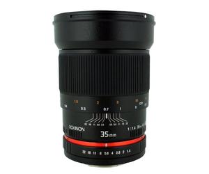 Rokinon Objectif asphérique 35 mm f/1.4 avec Puce Automatique pour Nikon F