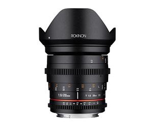 Rokinon Objectif Grand Angle pour Canon EF Noir 20-20 mm f/1.9-22 T1.9 AS Ed UMC Cine DS