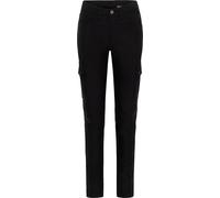 Rokker Black Jack Cargo Slim, pantalon en textile unisexe W27/L32 Noir Noir