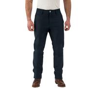 Rokker Black Jack Chino Navy, pantalon en textile unisexe W32/L32 Bleu Foncé Bleu Foncé