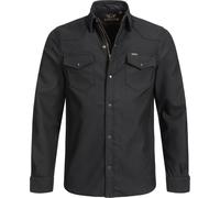 Rokker Black Jack Rider Chemise, noir, taille XS pour homme