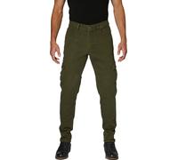Rokker Cargo Slim, pantalon en textile unisexe W38/L32 Olive Olive