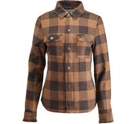 Rokker Denver Rider Chemise de moto pour dames, brun, taille L pour femmes