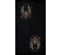 Rokker Fallen Angel 2, couvre-chef multifonctionnel Noir/Gris/Orange Noir/Gris/Orange