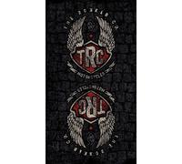 Rokker Fallen Angel, couvre-chef multifonctionnel Noir/Gris/Rouge Noir/Gris/Rouge