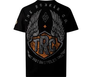 Rokker Fallen Angel, t-shirt M Noir/Gris/Orange Noir/Gris/Orange