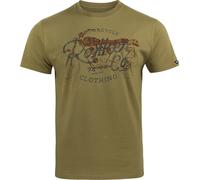 Rokker Heritage T-Shirt, brun, taille S pour homme