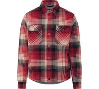 Rokker Houston, chemise/veste textile M Rouge/Beige/Noir Rouge/Beige/Noir