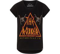 Rokker Joe T-shirt pour dames, noir, taille M pour femmes