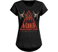 Rokker Joe, t-shirt S Noir/Gris/Rouge Noir/Gris/Rouge