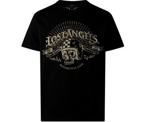 Rokker Lost Angels, t-shirt M Noir/Gris Noir/Gris