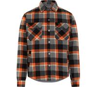 Rokker Memphis, chemise/veste textile 4XL Orange/Beige/Noir Orange/Beige/Noir