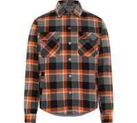 Rokker Memphis Rider Chemise de moto, gris-orange, taille S pour homme