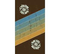 Rokker Metal Works, couvre-chefs multifonctionnels Marron/Bleu Clair/Orange Marron/Bleu Clair/Orange