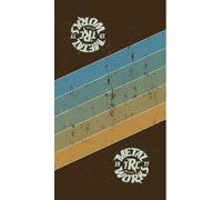 Rokker Metal Works, couvre-chefs multifonctionnels Marron/Bleu Clair/Orange Marron/Bleu Clair/Orange