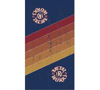 Rokker Metal Works, couvre-chefs multifonctionnels Bleu Foncé/Rouge/Orange Bleu Foncé/Rouge/Orange