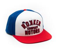 Rokker Motors Snapback Cap, bleu/blanc, Taille unique