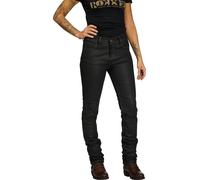 Rokker Rokkertech Jeans de moto pour femmes, noir, taille 28