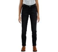 Rokker Rokkertech Mid, jeans femmes W30/L30 Noir Noir