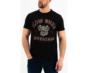 Rokker Slow Burn T-Shirt, noir, taille S pour homme